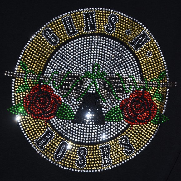 Guns N Roses   Rhinestone  bling sleeveless tank top  XS,S,M,L,XL,XXL,… - Picture 6 of 9